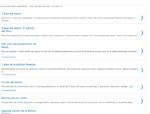 Tablet Screenshot of clavesdelnuevomarketing.com